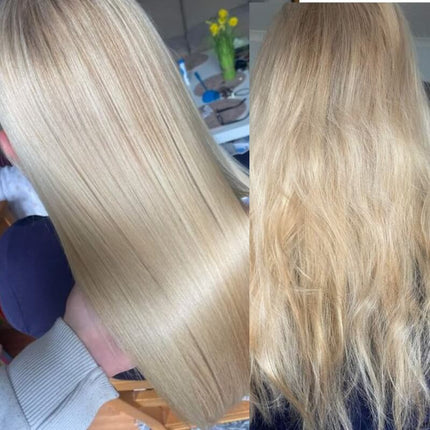 Platinum Blond – Set zur Regeneration und Feuchtigkeitspflege blonder Haare mit Tönung und Frizz-Kontrolle – 1 kg + 500 g – Bild 2