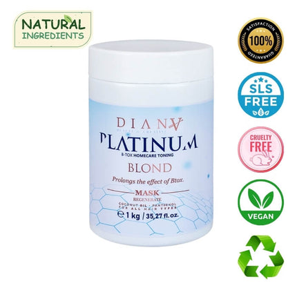Platinum Home Care – maska tonująco-odżywcza po Platinum Blond – 1000 g – zdjęcie 2