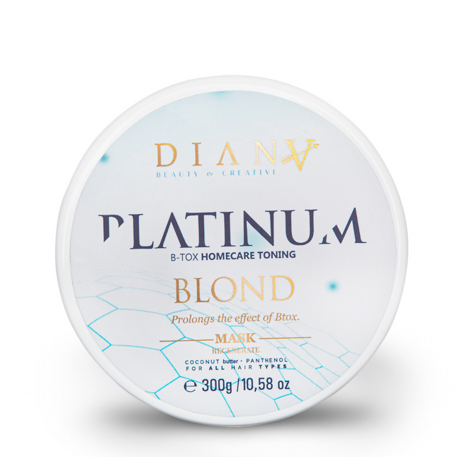 Platinum Home Care – tonifiërend en voedend haarmasker na Platinum Blond – 300 g – foto 1