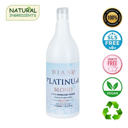 Platinum Home Care – tonifiërende en hydraterende shampoo na Platinum Blond – 1000 ml – foto 3