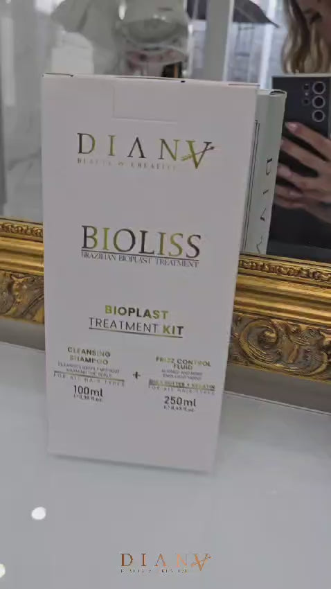 Bioplastia Bioliss – Luxury Organic Straightening Set 250ml + 100ml
