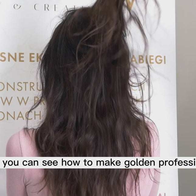 Golden Professional – Organic Protein Straightening & Reconstruction Set 500ml + 300ml