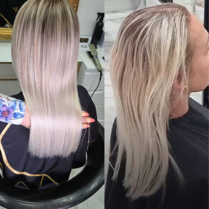 Golden Blue Professional – Luxury Violet Protein Straightening System 1000ml + 500ml