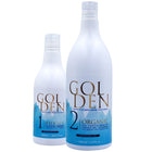 Golden Blue Professional Proteïne Straightening Blond Haar – Anti-Yellow System 1000ml + 500ml
