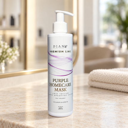 Premium Line Purple – maska do włosów blond z kolagenem i keratyną 250 ml – zdjęcie 2