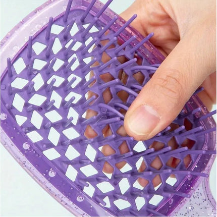 Glitter Haarborstel – Flexibel & Geventileerd – Geschikt voor Elk Haartype