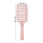 Poederroze Haarborstel – Lift bij de Aanzet, Styling & Massage